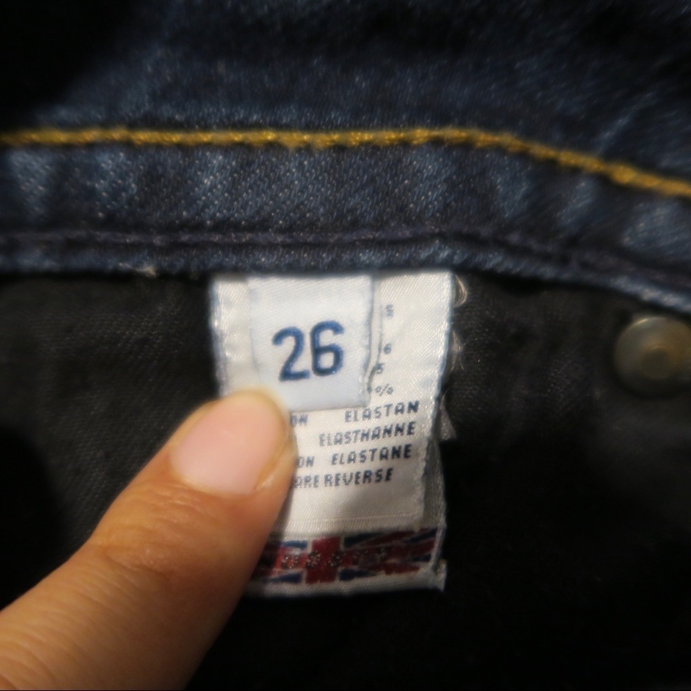 Hudson Blue Mid‎ Rise Jeans Mid Wash Casual - Picture 10 of 13